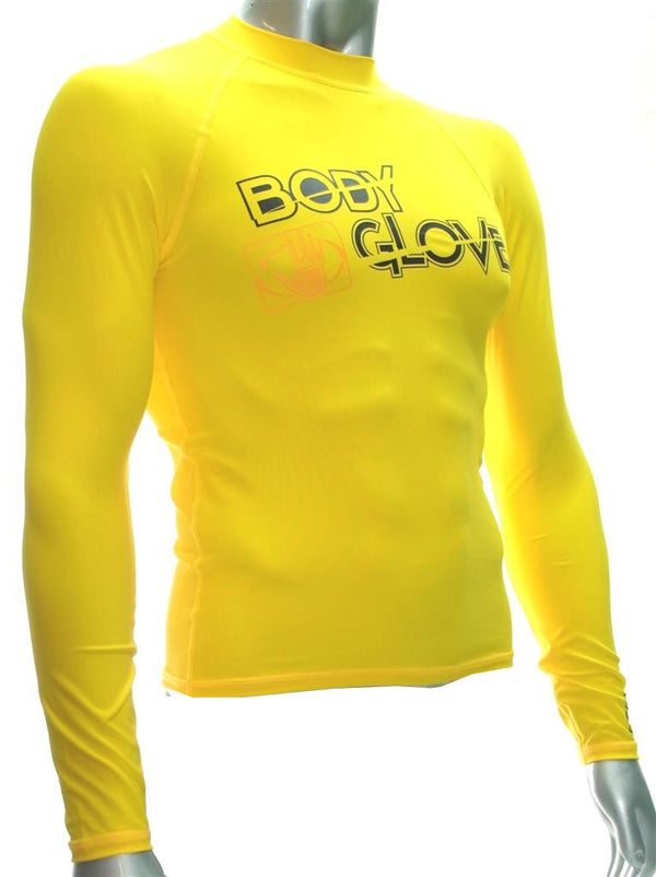 Body Golve L/S RASH GUARD Yellow Men