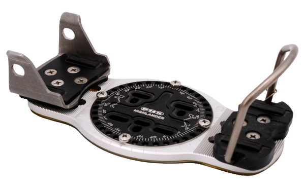 PHK Highlander M/L Grey-Black Race Alpin Snowboard Step-In-Plattenbindung F2