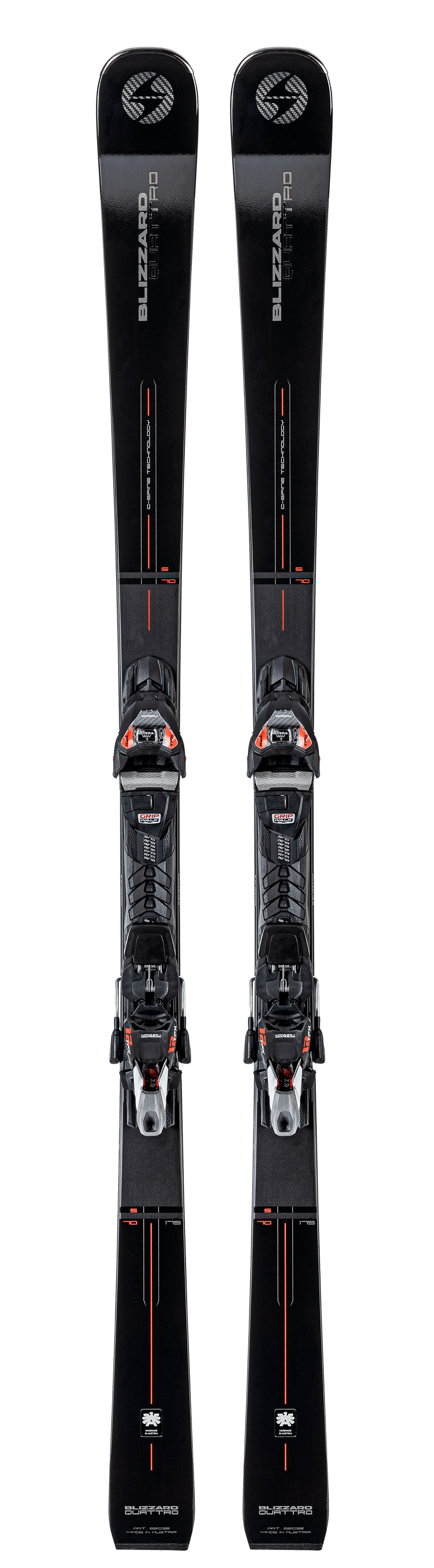 Blizzard Quattro S70 Herren Skier + Marker TPX 12 Ski Alpin All Mountain