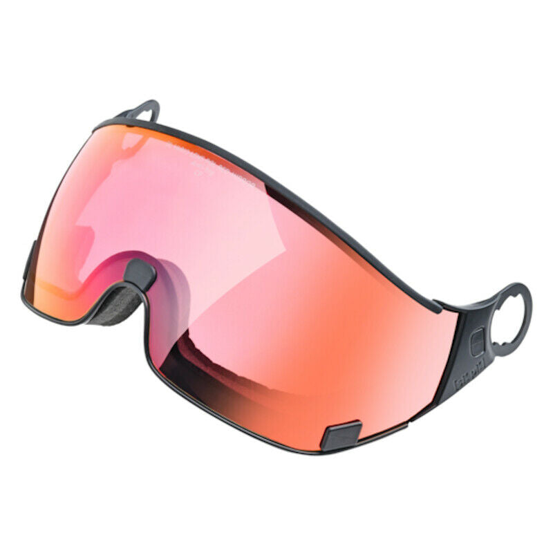 CP CAMURAI Visierhelm black redmirror Skihelm Snowboardhelm