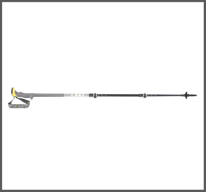 LEKI Stöcke SherpaXTG Trekking 110-146cm grau-weiß-gelb Wanderstöcke Outdoor j21