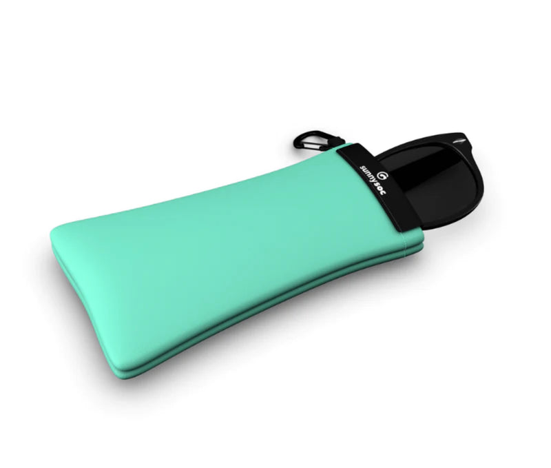 Sunnysoc MINT Etui Brille Sonnenbrille Handy Tasche Schutzhülle Beutel Sack mit Karabinerhaken