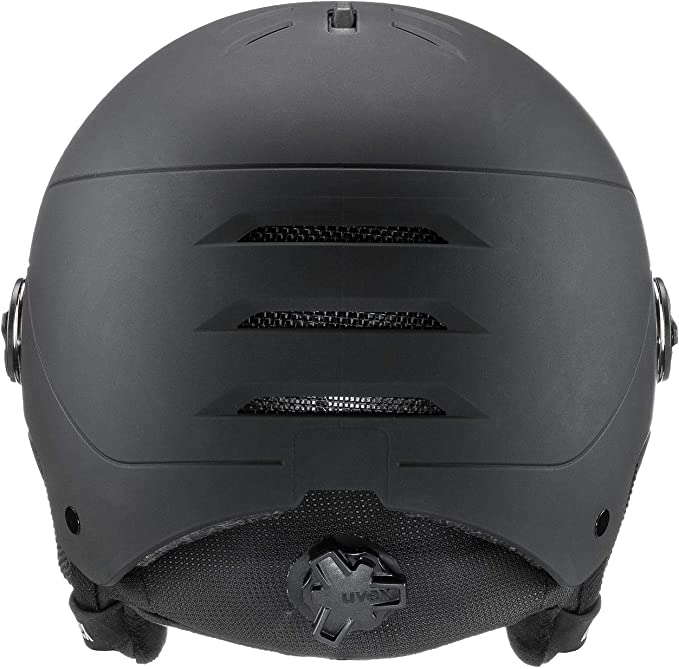 uvex WANTED VISOR Ski-Snowboardhelm black mat Unisex