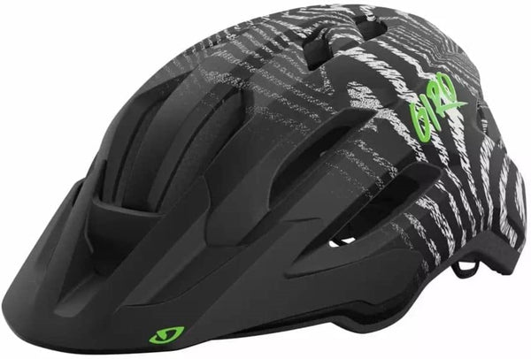 Giro FIXTURE MIPS II Y Fahrradhelm matte black white ripple Gr. Universal Fit (54-61 cm) Youth