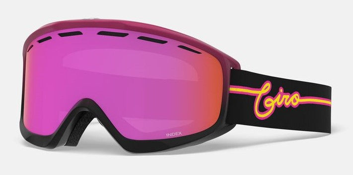 Giro INDEX Skibrille pink neon lights OTG Unisex