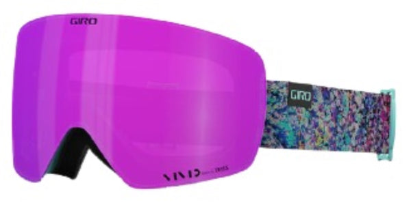 Giro CONTOUR RS Skibrille Pink Data Mosh + Ersatzscheibe Damen OTG