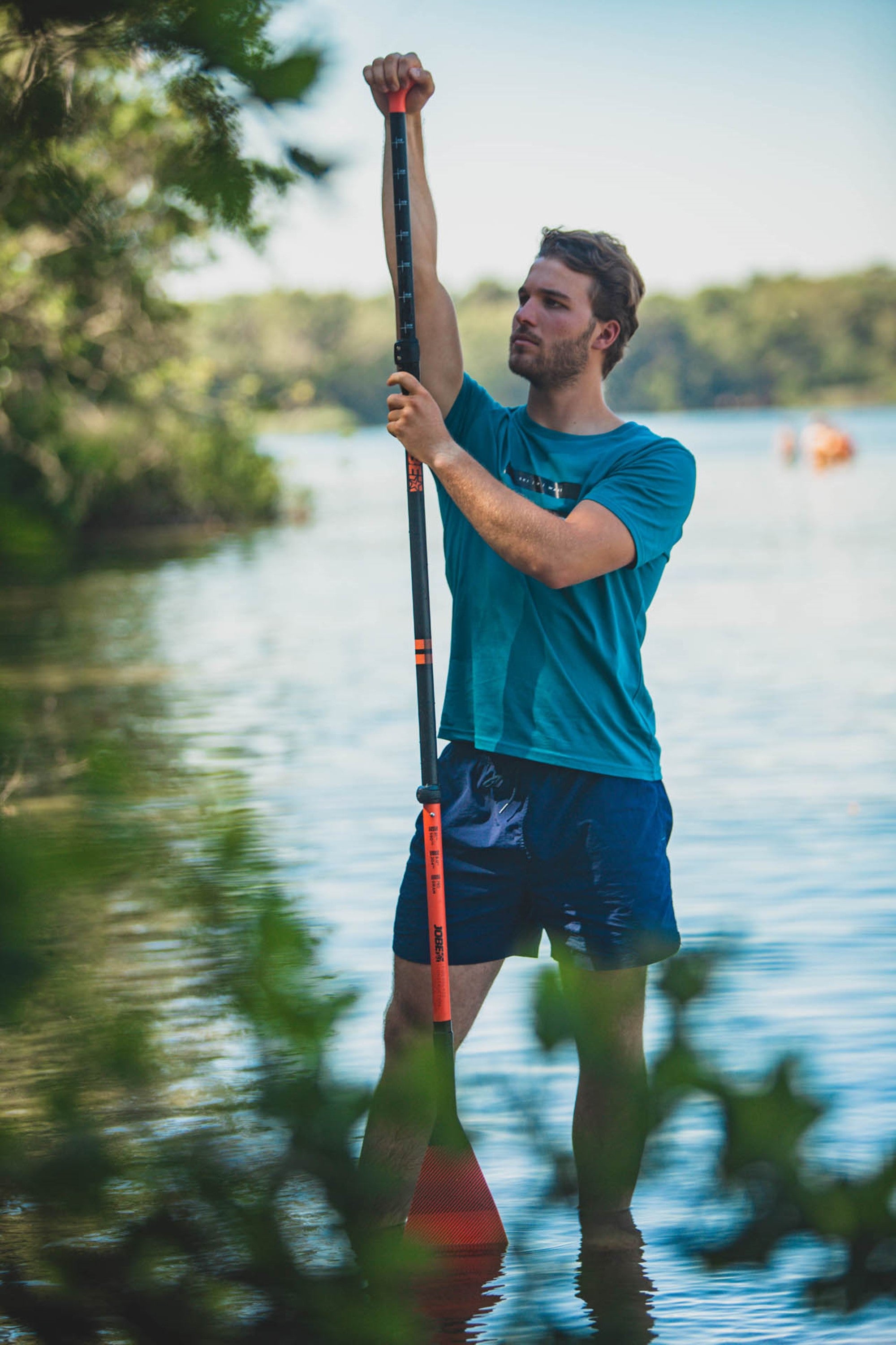 Jobe Fiberglass SUP Paddel orange