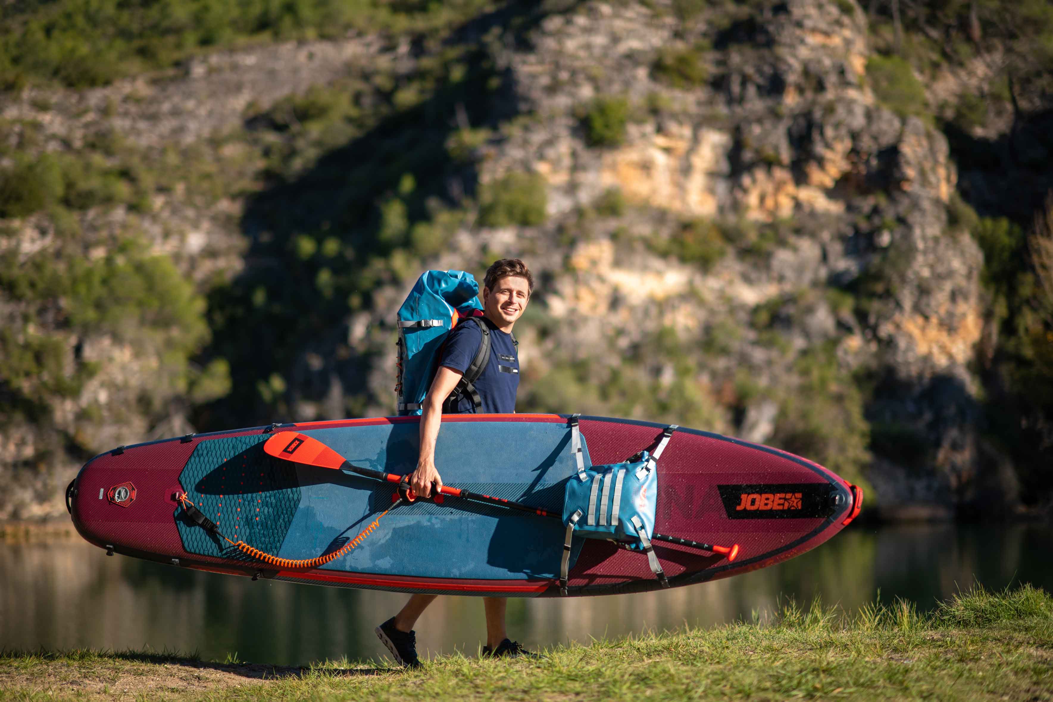 Jobe ADVENTURE DUNA 11.6 Aufblasbares SUP Board Paket burgundy Unisex