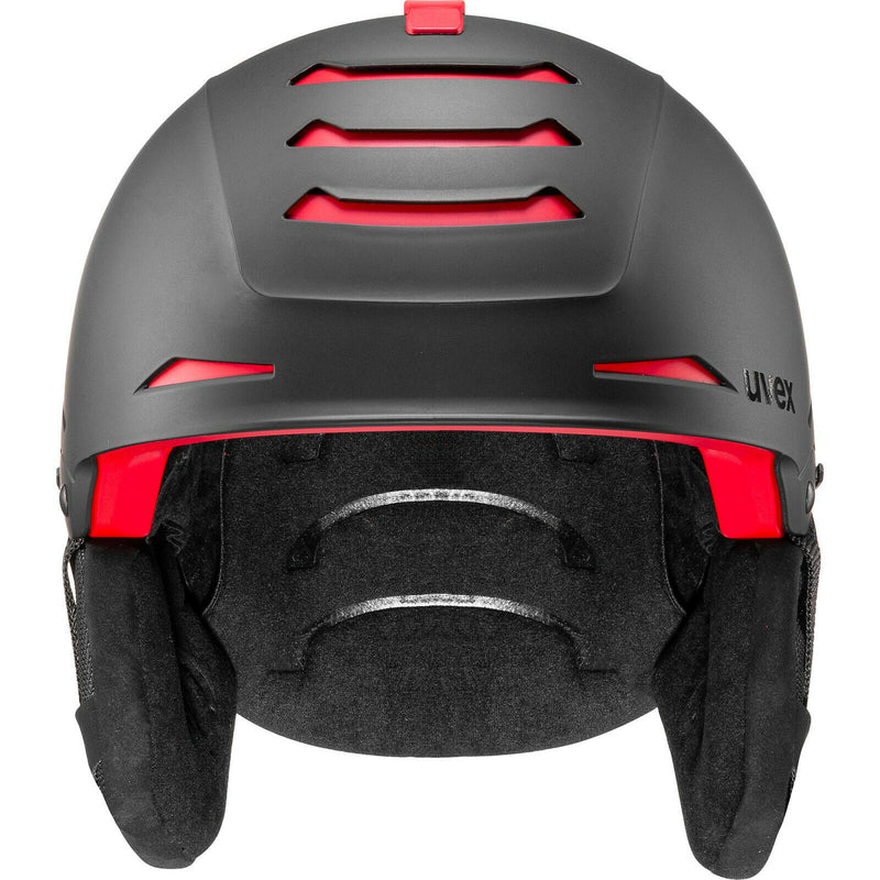 Uvex Legend Pro black red mat Skihelm Snowboardhelm