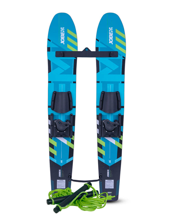 Jobe HEMI Trainer Wasserskis blue lime Kinder
