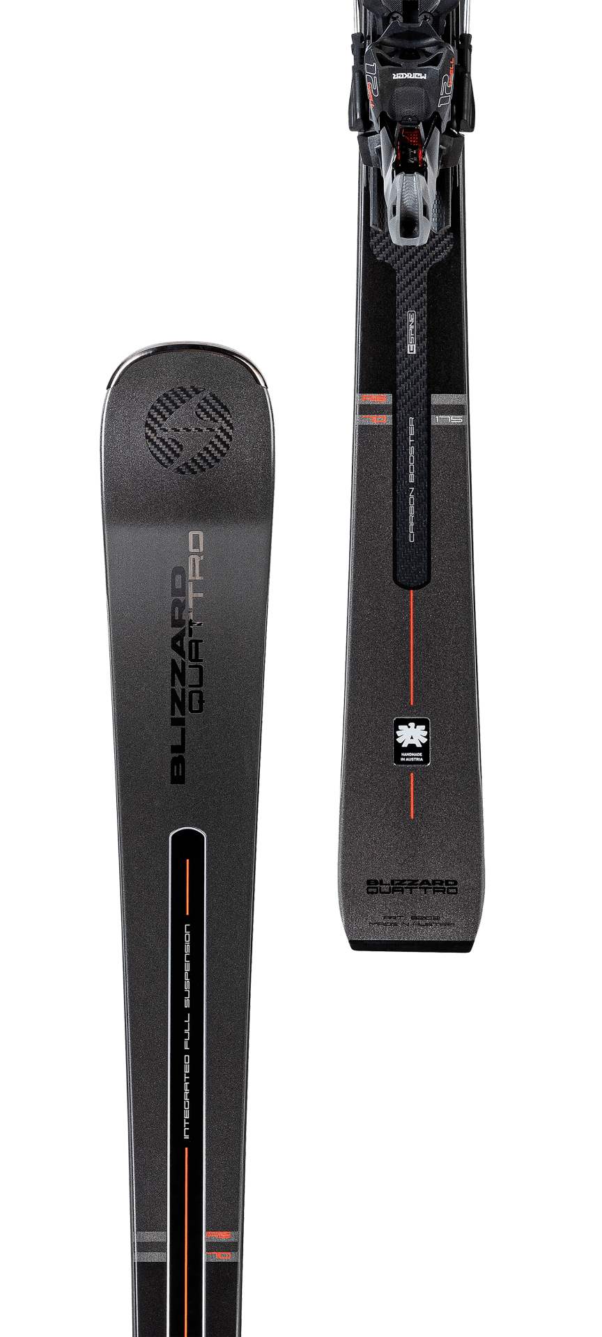 Blizzard Quattro RS70 Herren Skier + Marker XCELL 12 Ski All Mountain