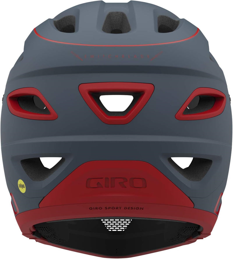 Giro SWITCHBLADE MIPS Fahrradhelm matte portaro grey red Gr. M (55-59 cm) Herren