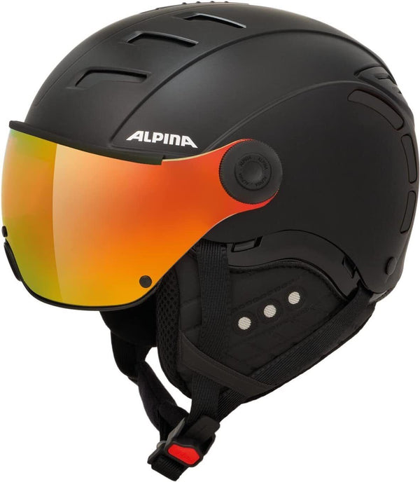 Alpina JUMP 2.0 QVM Ski-Snowboardhelm black matt Unisex