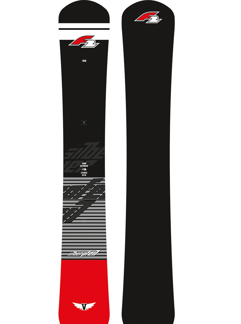 F2 SILBERPFEIL VANTAGE Extreme Carver Board black red Gr. 168 cm