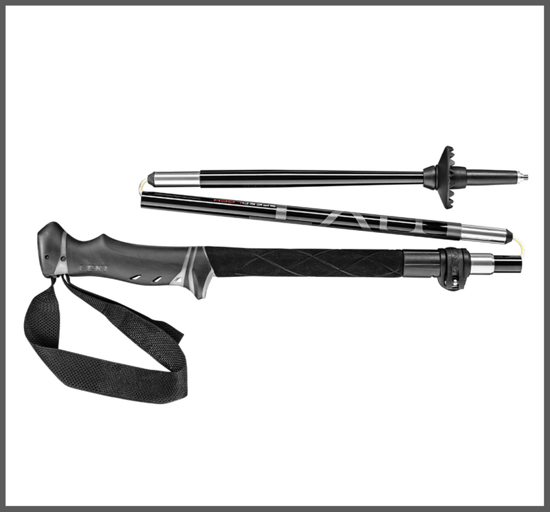 LEKI Stöcke Micro Vario TA EVO Trekking 110-130cm schwarz-anthrazit Wanderstöcke