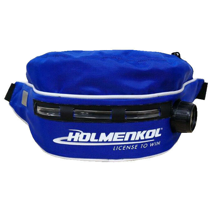 Holmenkol Bottlebag LED blau Trinkgürtel 1L