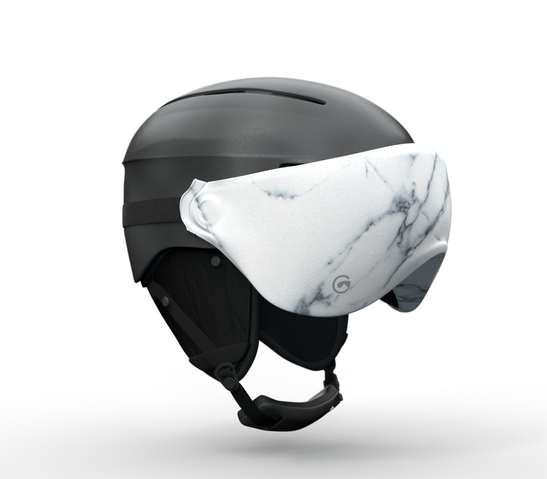 Gogglesoc MARBLE Visorsoc Schutzhülle für Ski-Visierhelme