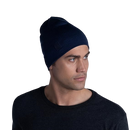 Buff MERINO MIDWEIGHT BEANIE für Erwachsene melange night blue Gr. One Size