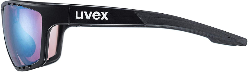uvex SPORTSTYLE 706 CV Sportbrille black mat Unisex litemirror blue