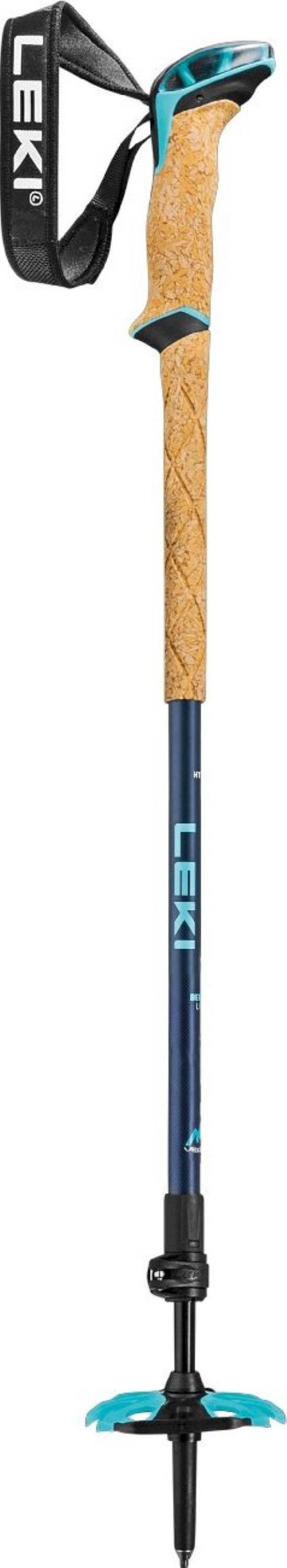 Leki BERNINA LITE 2 Skitourenstöcke denimblue-midnight blue-mint (100-135 cm) Damen