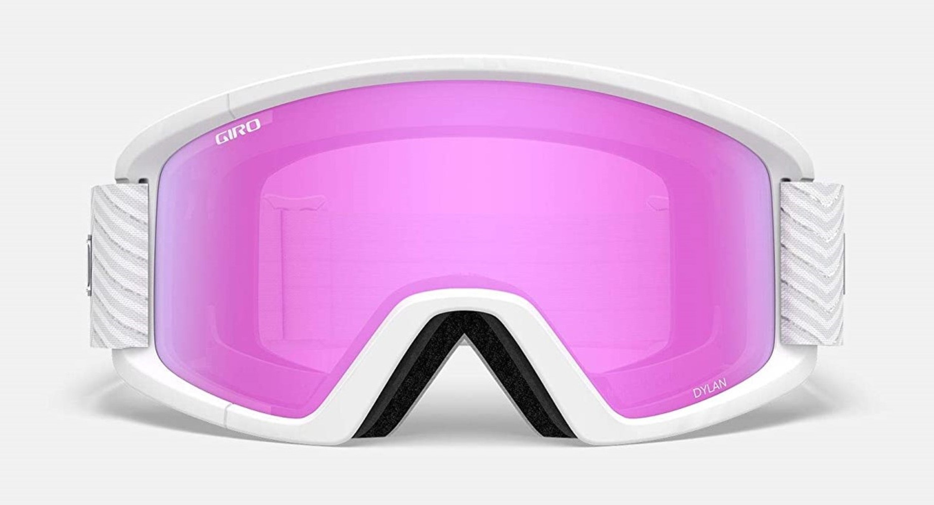 Giro DYLAN Skibrille White zag + Ersatzscheibe Frauen