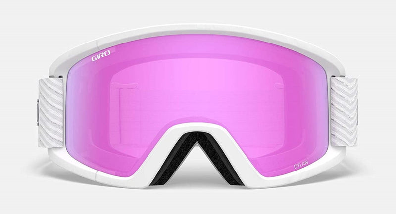 Giro DYLAN Skibrille White zag + Ersatzscheibe Frauen