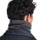 Buff MERINO HEAVYWEIGHT MULTIFUNKTIONSTUCH für Erwachsene solid grey Gr. One Size