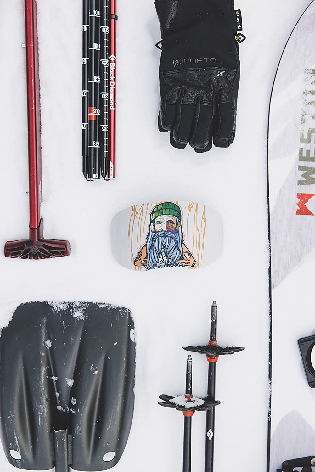 Gogglesoc OLD MAN WINTER Gogglesoc Schutzhülle für Ski- oder Snowboardbrille