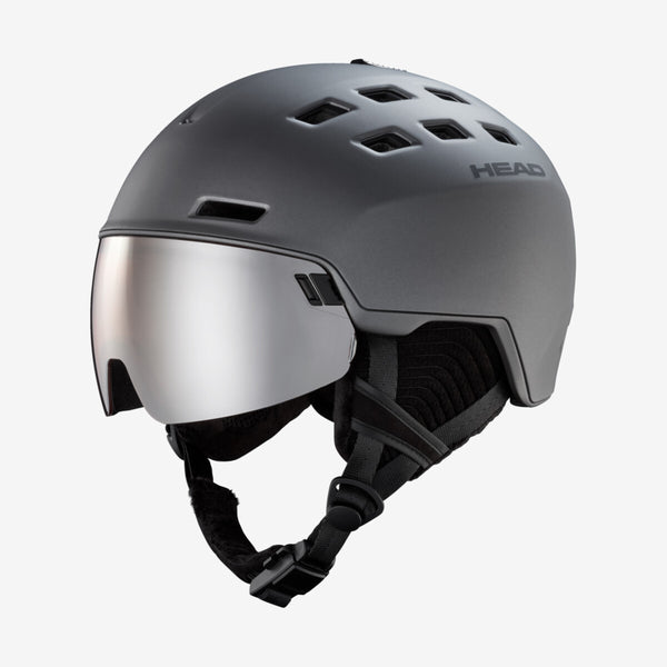 Head RADAR Ski-Snowboardhelm mit Visier anthracite Herren