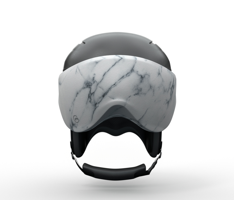 Gogglesoc MARBLE Visorsoc Schutzhülle für Ski-Visierhelme