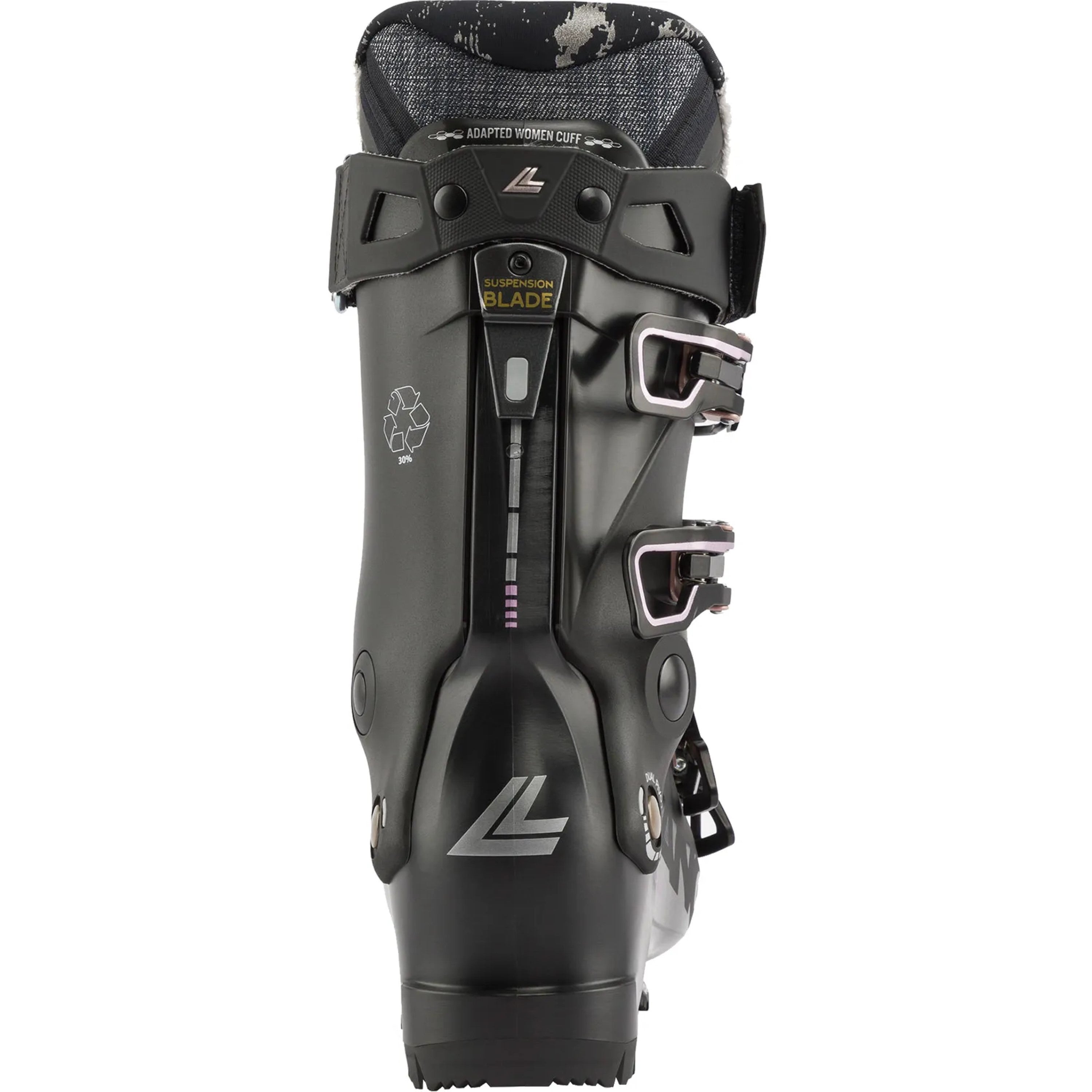 Lange SHADOW 85 W LV GW Skischuh black metal pink Damen
