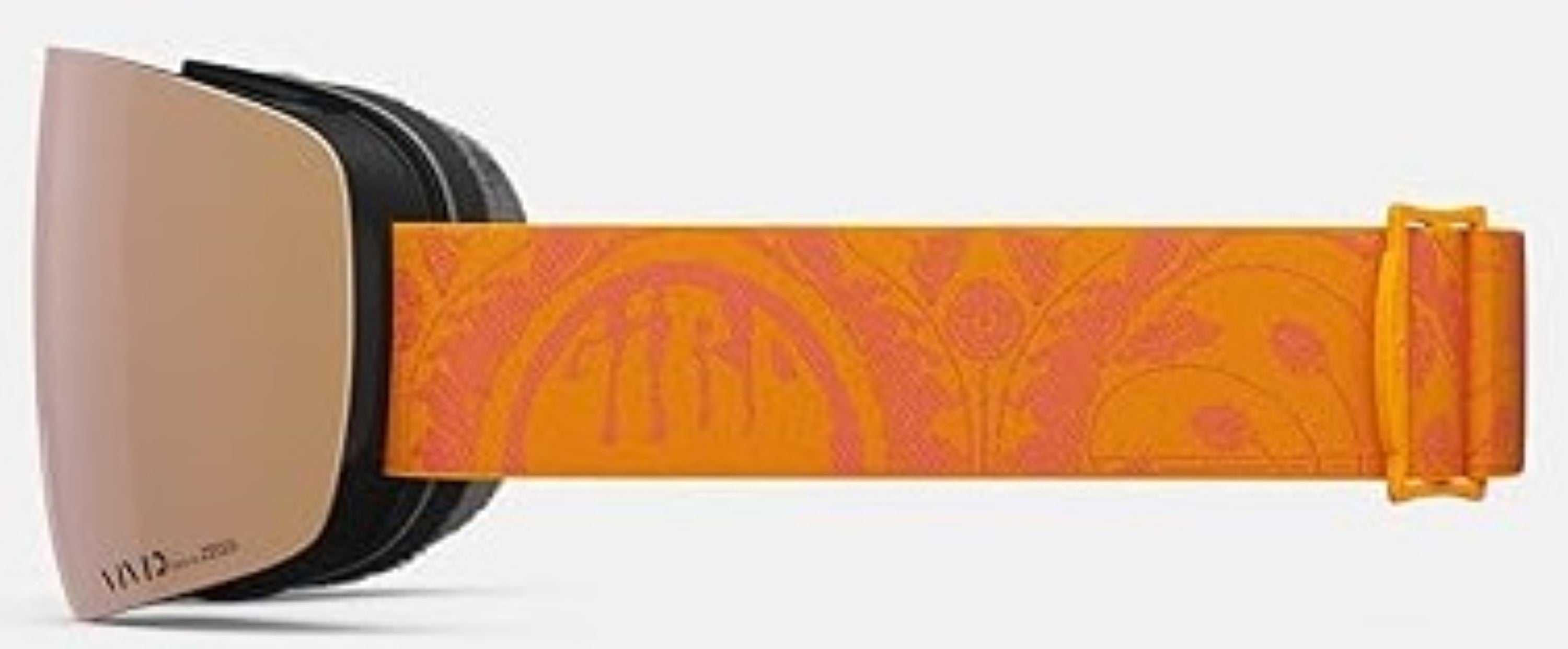 Giro CONTOUR RS Skibrille Tigerlilly Monarch Orange Filmore Sun + Ersatzscheibe Damen OTG