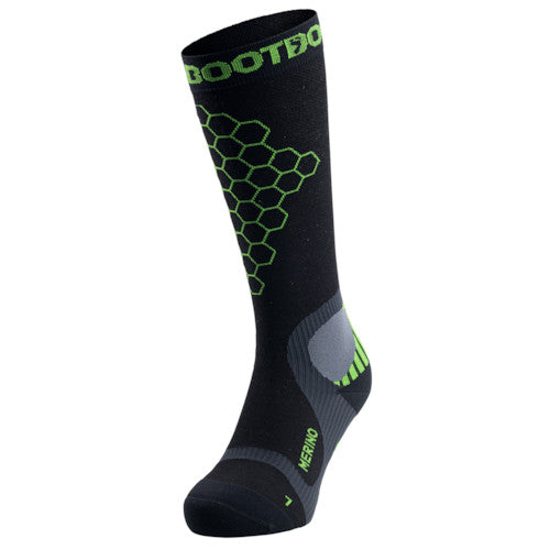 BootDoc POWER FIT SOCKS PERFORMANCE COMFORT PFI 70 Wintersocken black green Unisex