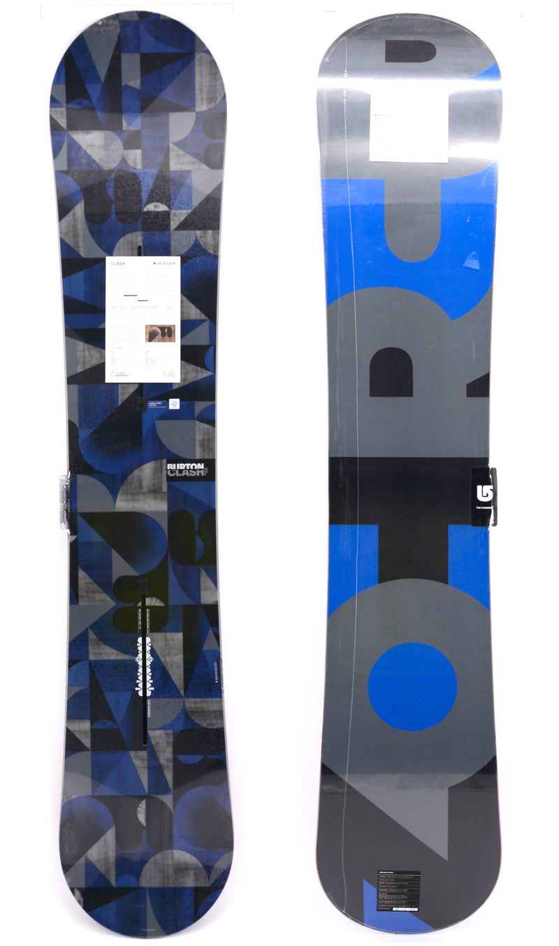 BURTON CLASH - 157w cm Snowboard Softboot Park Freeride CH-20