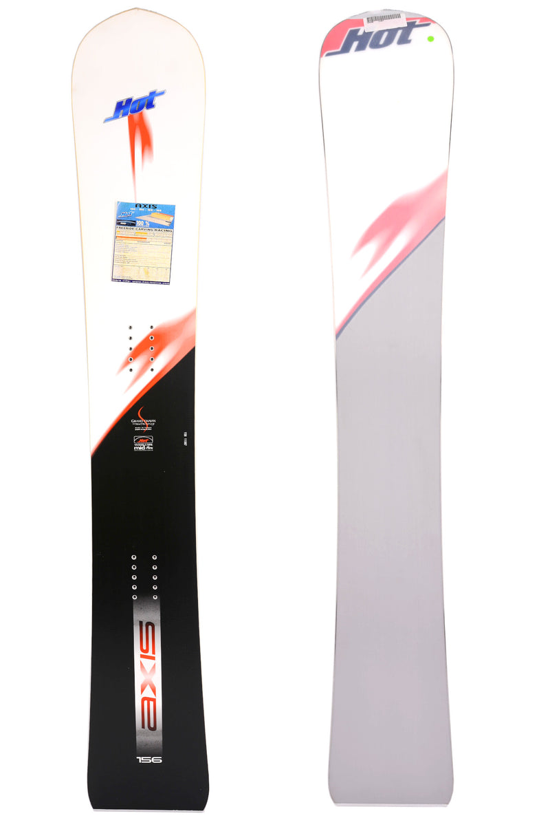 HOT AXIS 162cm -  Unisex Alpinboard Weiß Schwarz