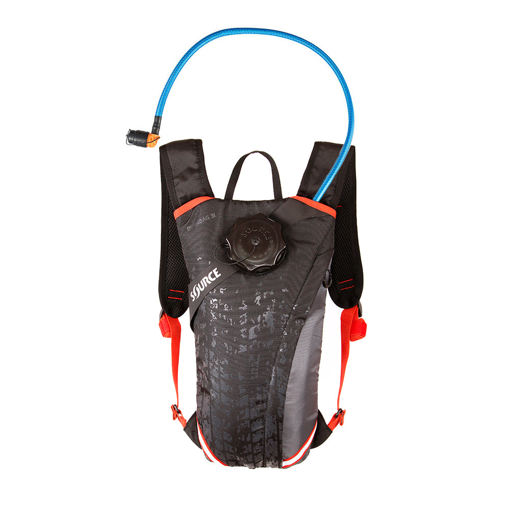Source DURABAG PRO 3L Trinkrucksack Schwarz/Grau Unisex
