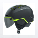 Head RADAR Skihelm black lime Unisex
