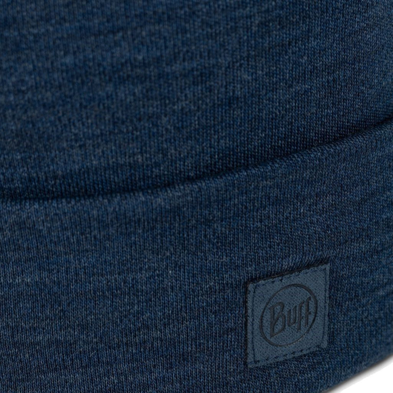 Buff MERINO HEAVYWEIGHT BEANIE für Erwachsene solid indigo Gr. One Size