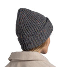 Buff KNITTED & FLEECE BEANIE für Erwachsene kim grey Gr. One Size