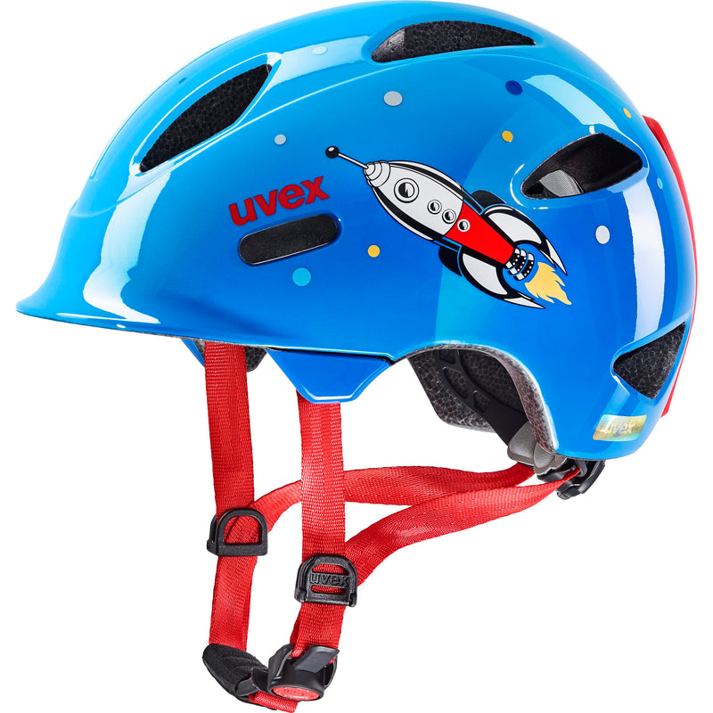 uvex OYO STYLE Fahrradhelm blue rocket Kinder