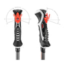 Leki CARBON 14 3D Alpinstöcke carbon anthracite white (100-135 cm) Unisex