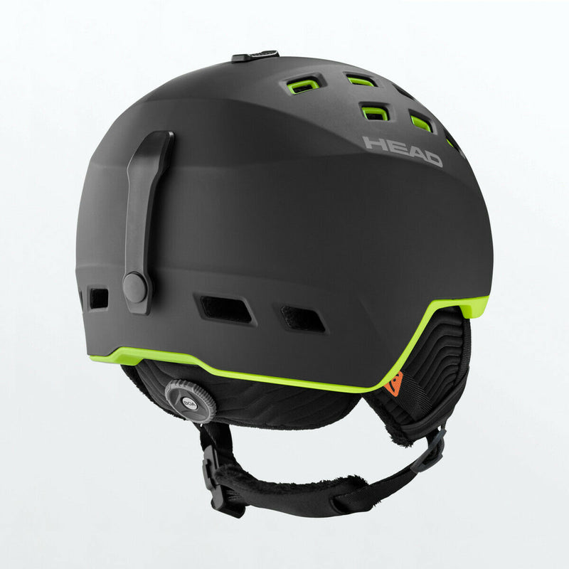 Head REV black/lime M-L Ski Snowboard Helm