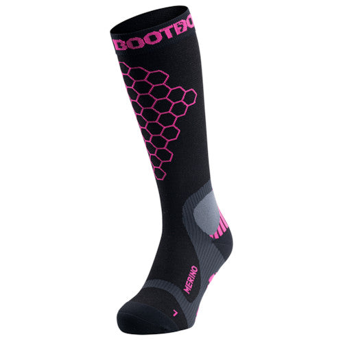 BootDoc POWER FIT SOCKS PERFORMANCE COMFORT PFI 70 Wintersocken black pink Unisex