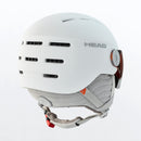 Head QUEEN Skihelm + Visier white Damen