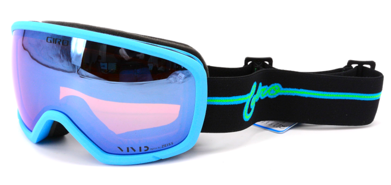 Giro RINGO JR. Skibrille blue neon lights OTG Jugend