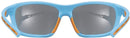 uvex SPORTSTYLE 229 Sportbrille blue orange Unisex