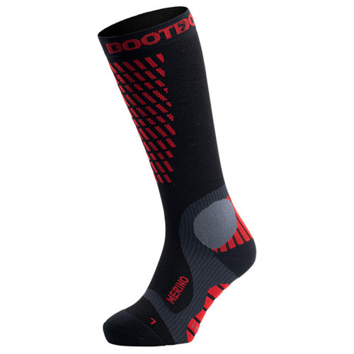 BootDoc POWER FIT SOCKS PERFORMANCE PFI 90 Wintersocken black red Unisex