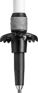 Leki CRESSIDA FX CARBON AS Wanderstöcke white-mango-silver (100-120 cm) Damen