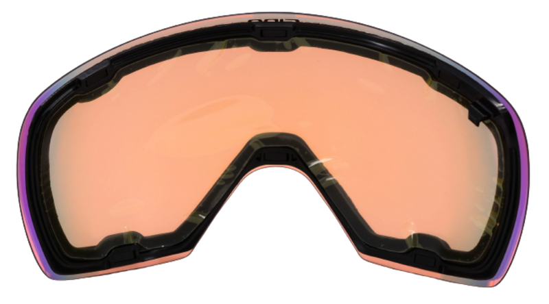 Giro CONTACT Skibrille Ox Red Mono + Ersatzscheibe Unisex