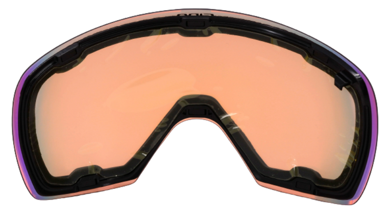 Giro CONTACT Skibrille Harbor Blue Adventure Grid + Ersatzscheibe Unisex